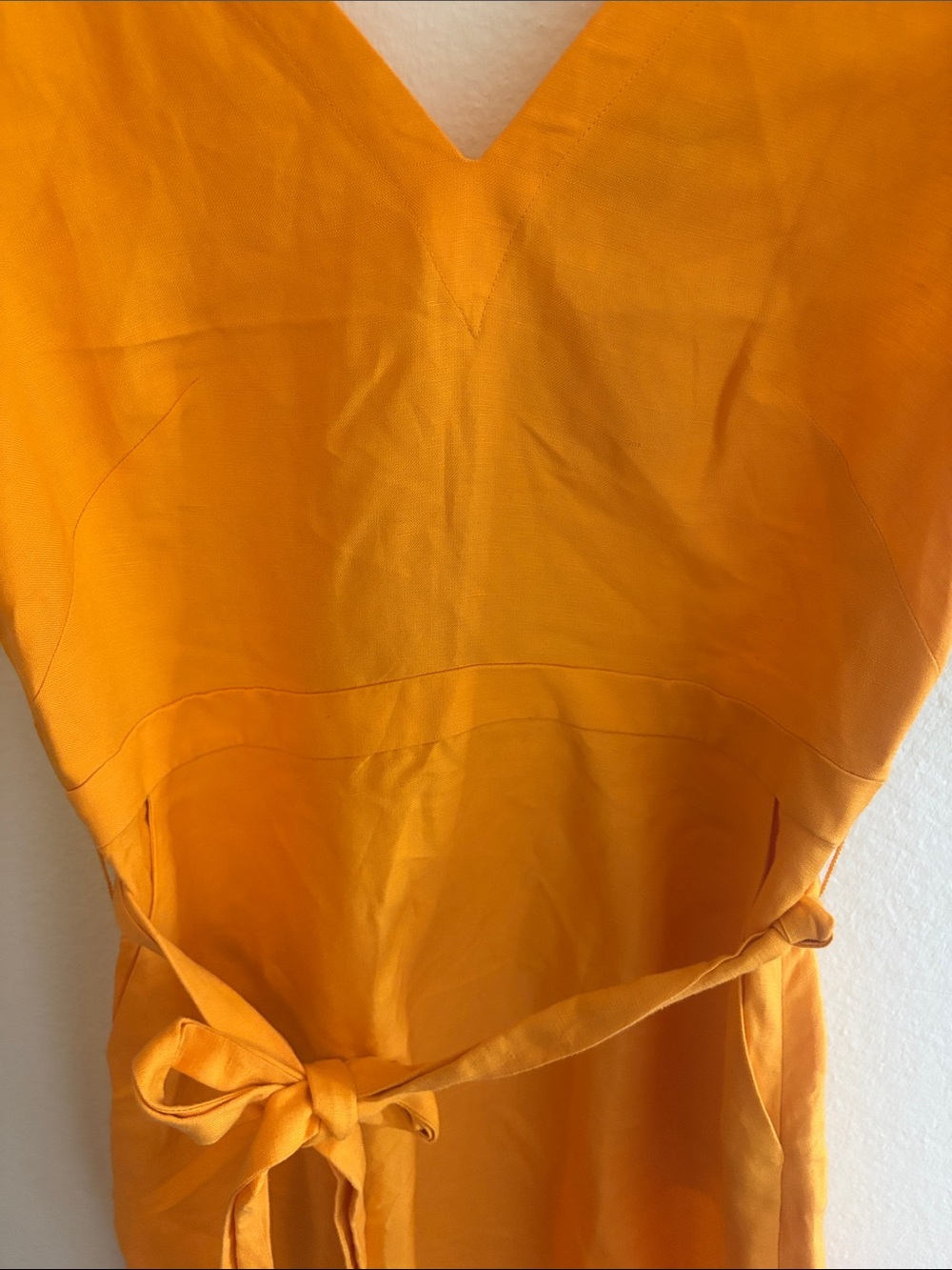 Loft Linen Blend Dress - Picture 3 of 5